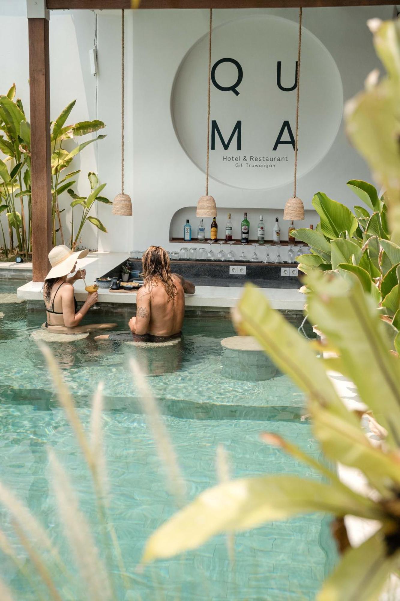 Quma Hotel Gili Trawangan Luaran gambar